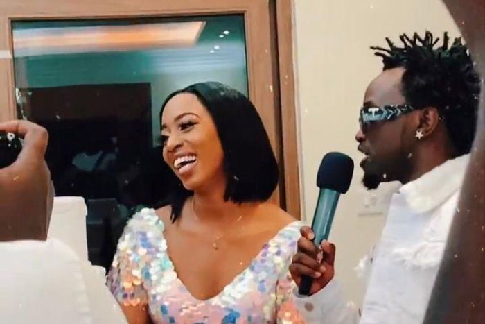 Bahati treats wife Diana Marua to surprise birthday party. Diana turned 32