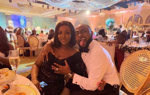 Davido and his fiancee, Chioma Avril Rowland [Instagram/TheChefChi]