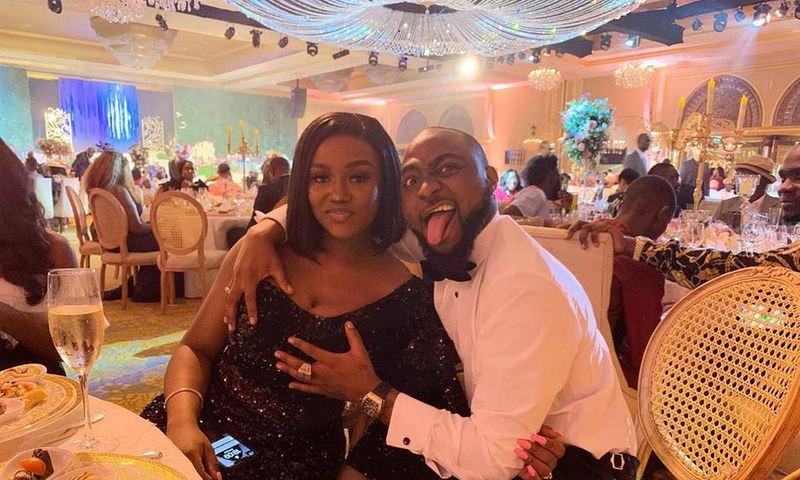 Davido and his fiancee, Chioma Avril Rowland [Instagram/TheChefChi]