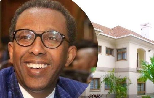 Ahmednasir Abdullahi's home in Karen