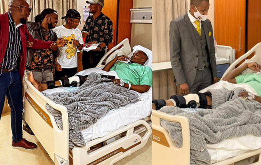 Celebrities' flock MP Shah Hospital to visit Hospitalized MP Jaguar (Video)