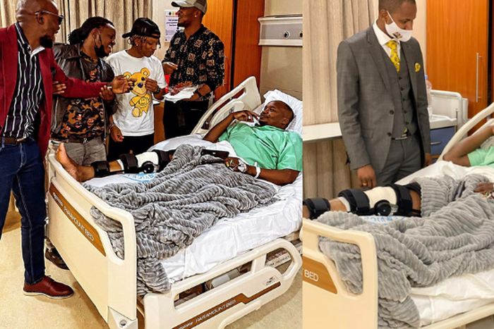 Celebrities' flock MP Shah Hospital to visit Hospitalized MP Jaguar (Video)