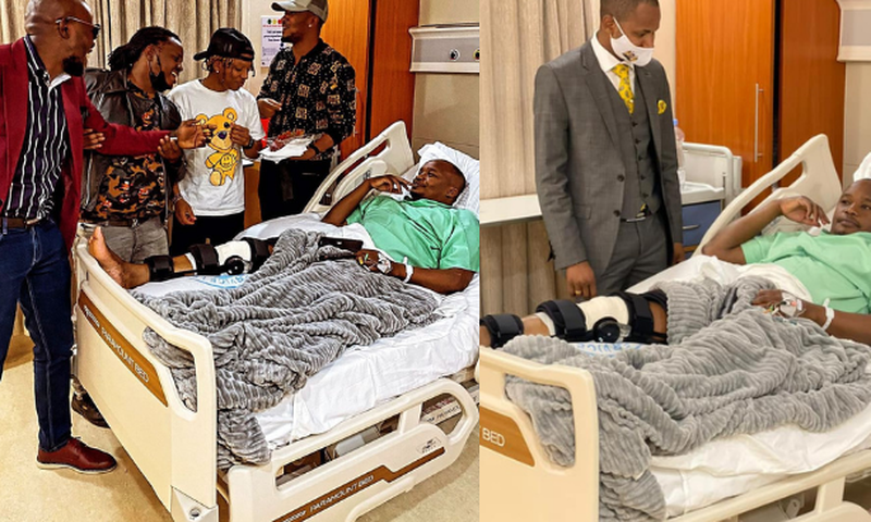 Celebrities' flock MP Shah Hospital to visit Hospitalized MP Jaguar (Video)