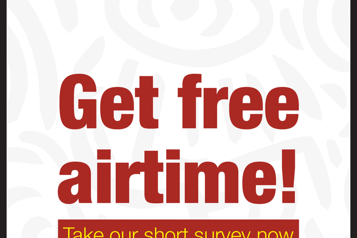 Take this short survey and win Airtime courtesy of Pulse Live