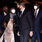 Secretary of State Antony Blinken, right, is greeted by Kenya's Cabinet Secretary for Foreign Affairs Ambassador Raychelle Omamo, left, as he arrives at Jomo Kenyatta International Airport in Nairobi, Kenya, on November 17, 2021. - Blinken begins a fiv...