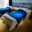 A look at what rooms are like inside the Tokyo Olympic village. (COURTESY: GETTY IMAGES)