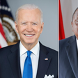 United States President Joe Biden and Kenyan President Uhuru Kenyatta