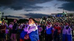 The fanzone in Moscow will be closed because of soaring infections