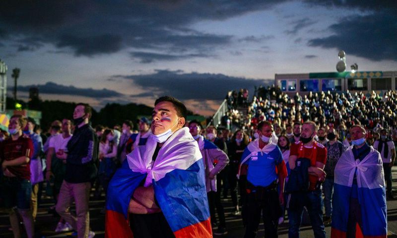 The fanzone in Moscow will be closed because of soaring infections