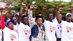Eric Omondi endorses Jimmy Wanjigi