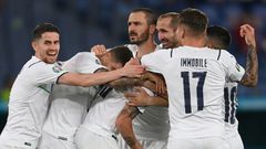 Italy stretched their unbeaten run to 28 games.