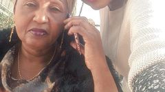 Journalist Mwanaisha Chidzuga with her late mother, former Kwale Woman Representative Mama Zainab Chidzuga
