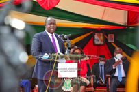 Interior CS Fred Matiang'i launched a 5-day mass Covid-19  vaccination for inmates and staff