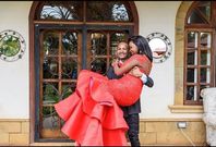 Babu Owino and his wife Frida Muthoni Ongili,