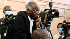 Veteran lawyer, Senior Counsel Dr John Khaminwa