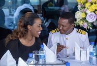 Governor Alfred Mutua and Lillian Nganga