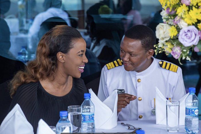 Governor Alfred Mutua and Lillian Nganga