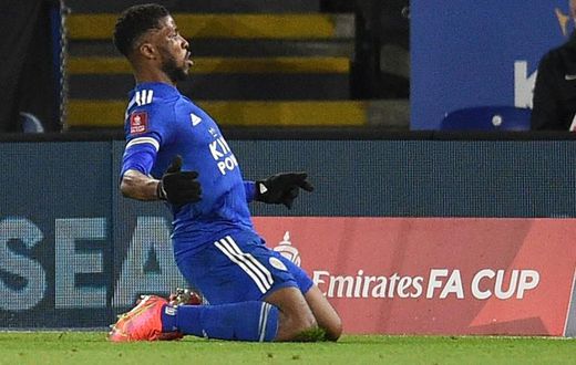 Leicester's Nigerian striker Kelechi Iheanacho