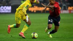 Lille were angered by the state of their own pitch on Saturday