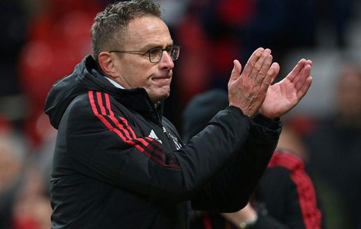 Manchester United interim manager Ralf Rangnick