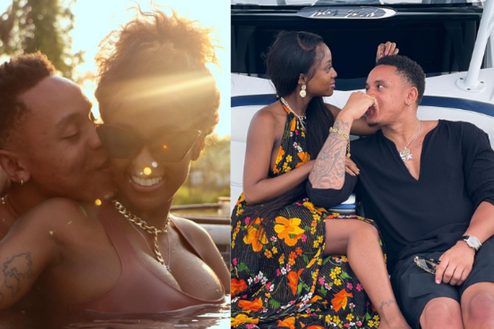 Vanessa Mdee and Rotimi