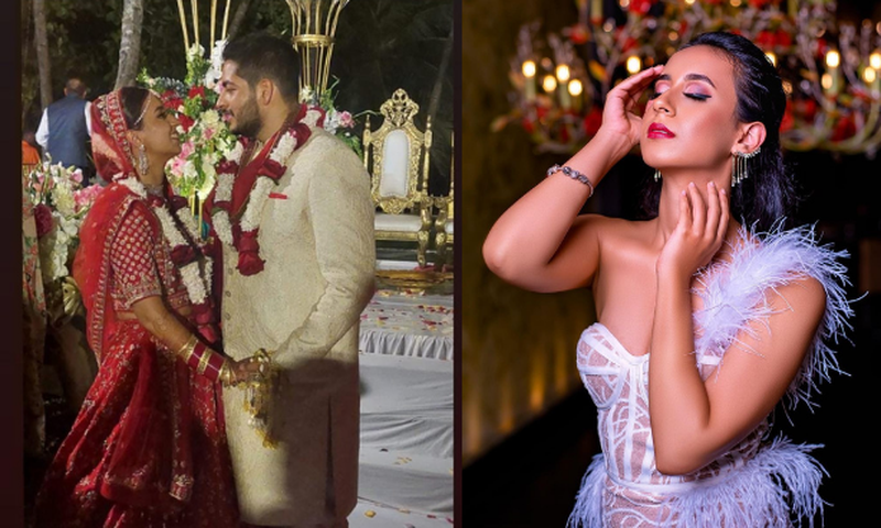 Shiksha Arora weds fiancé Salman Manji in beautiful Indian Ceremony [Photos]