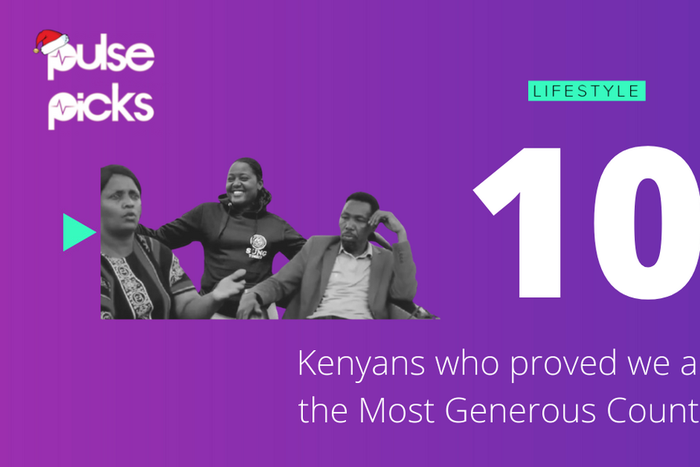 Pulse Picks: Kenyans who proved we are the most generous country