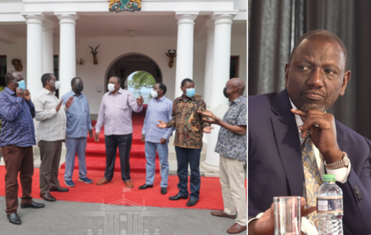 Deputy President William Ruto breaks silence on Uhuru's meeting with former NASA leaders