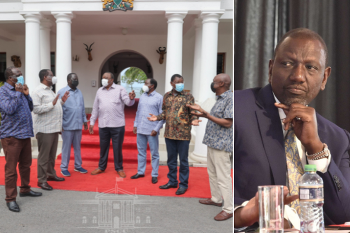 Deputy President William Ruto breaks silence on Uhuru's meeting with former NASA leaders