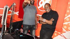 Jeff Koinange and Nick Odhiambo at Hot96