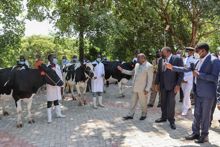 Uhuru’s special gift to visiting Burundian President