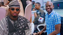 Diamond Platnumz gifts his Employee George Ambangile with Brand New Car (Photos)