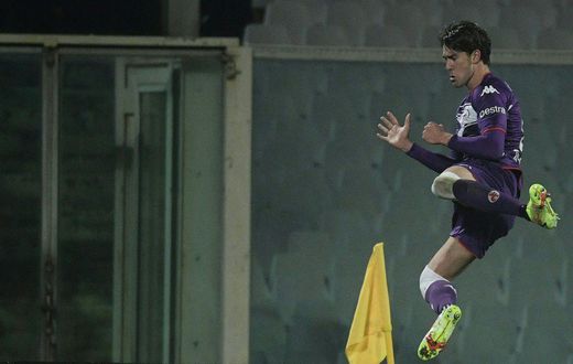 Vlahovic's 33 goals in Serie A this year have established him as one of Europe's hottest prospects
