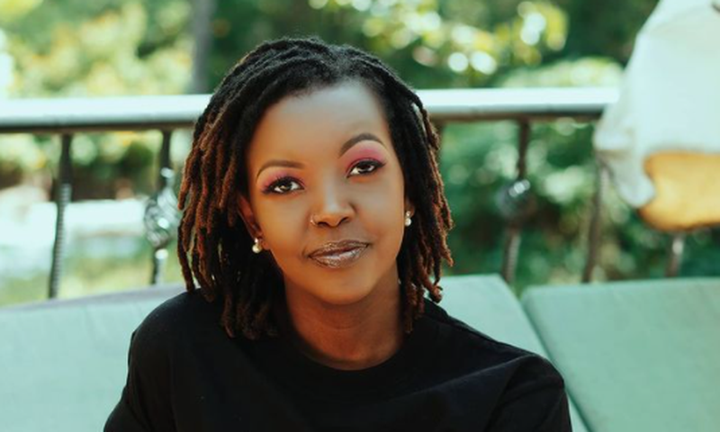 Zia Jepkemei Bett, wife to Kenyan hip-hop musician Nyashinski