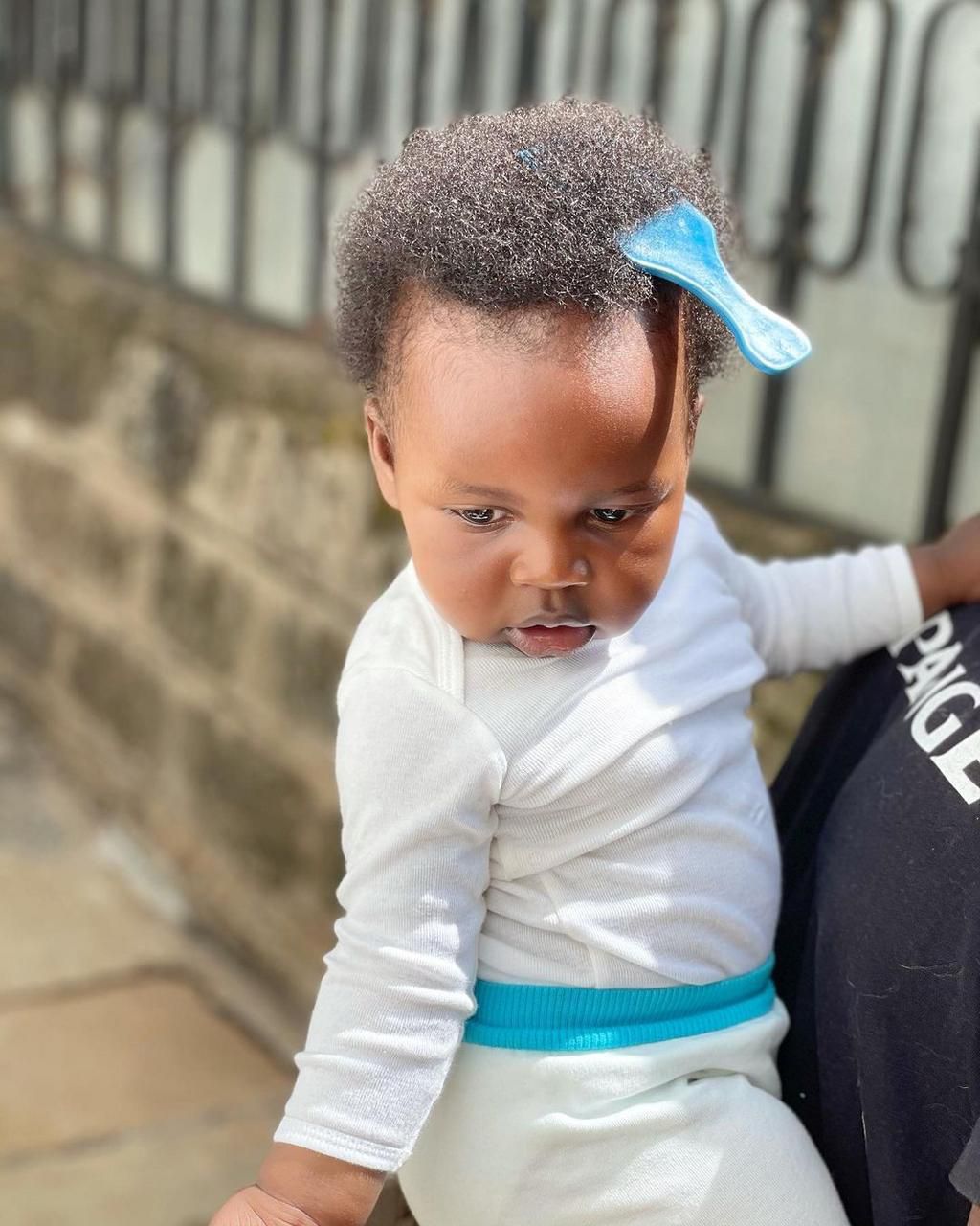 KTN’s Sharon Momanyi Unveils son face for the first time