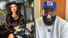 Rick Ross and Hamisa Mobetto