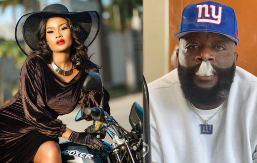 Rick Ross and Hamisa Mobetto