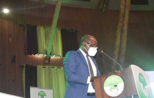 IEBC Chairman Wafula Chebukati