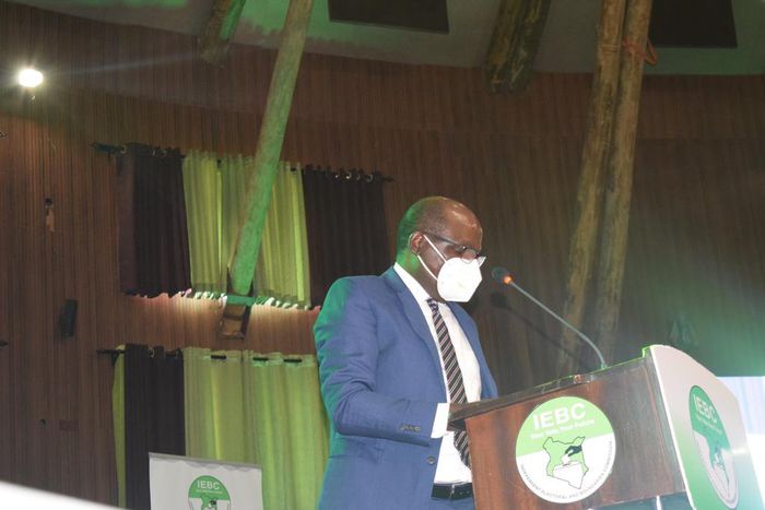 IEBC Chairman Wafula Chebukati