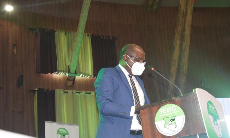 IEBC Chairman Wafula Chebukati
