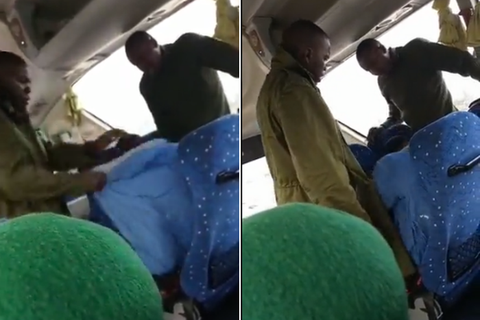NYS servicemen caught on camera assaulting a civilian