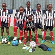 Children in the A3T Soccer Academy donning the kits donated from RHP Colts FC (Courtesy of A3T)