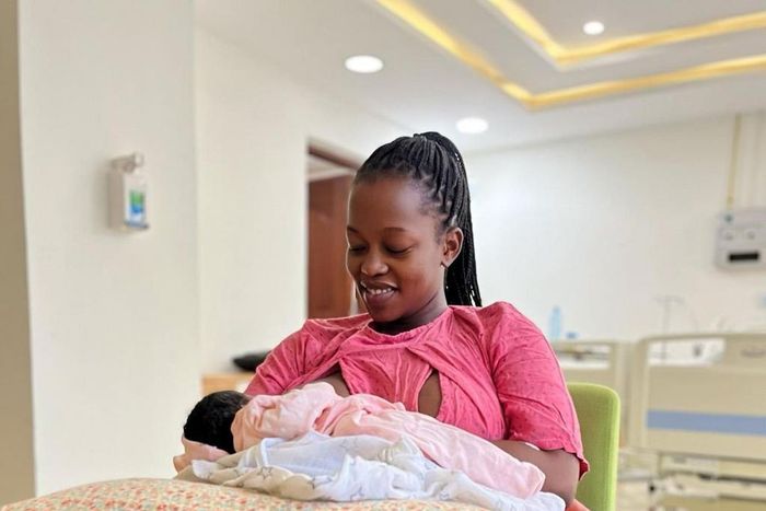 Corazon Kwamboka and Frankie welcome baby number 2 [Photo]