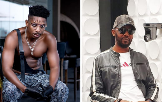 Beef between Eric Omondi (left) and Andrew Kibe (right) continues