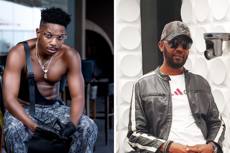 Beef between Eric Omondi (left) and Andrew Kibe (right) continues