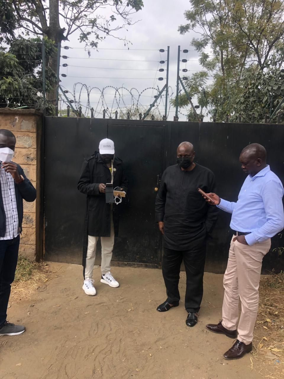 Kapseret MP Oscar Sudi at the Anti Terror Unit offices