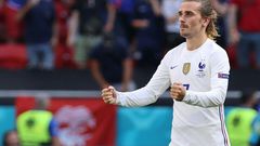 Antoine Griezmann's goal earned France a 1-1 draw with Hungary in Budapest