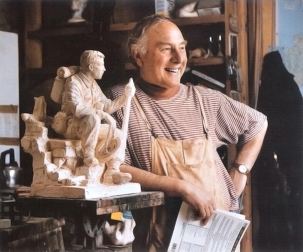 Sculptor James Butler