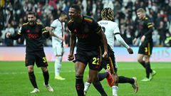 Sebastien Haller (front) is the joint-top scorer in this season's Champions League alongside Robert Lewandowski