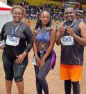 Queen Yulah and Jembe at Kili Marathon